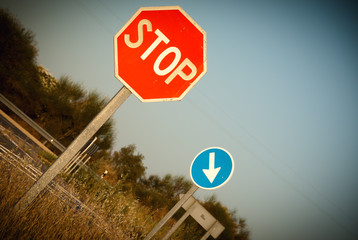 traffic signal stop and obligation to address