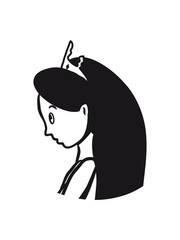 Princess Girls fairy sweet shy