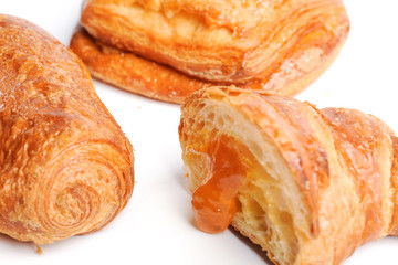 Fragrante Cornetto Ripieno di Marmellata