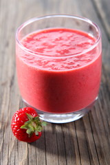 strawberry smoothie