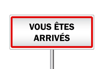 Vous êtes arrivés