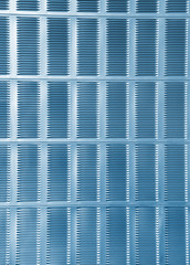 Perforated metal background