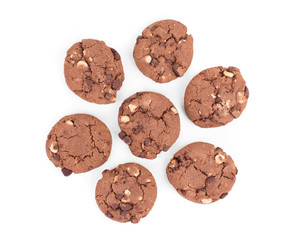 round wholewheat biscuits