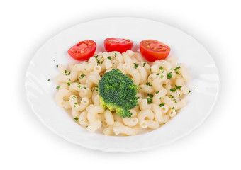 Tasty italian pasta.