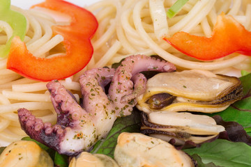 Tasty italian pasta