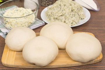 Raw dough
