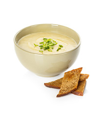 Vichyssoise, traditional french soup