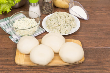 Raw dough