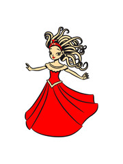 Princess Girls love happy