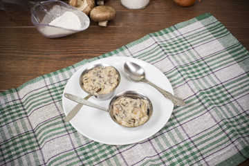 julienne mushrooms