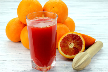 red orange juice