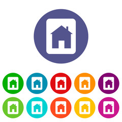 Home flat icon