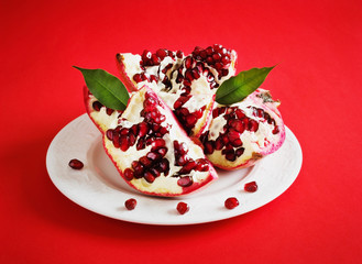 pomegranate seeds