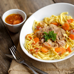 osso buco & tagliatelles 1