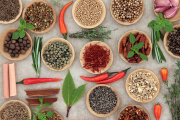Herb and Spice Selection