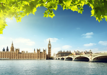 Big Ben in sunny day, London