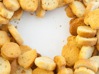 croutons of bread