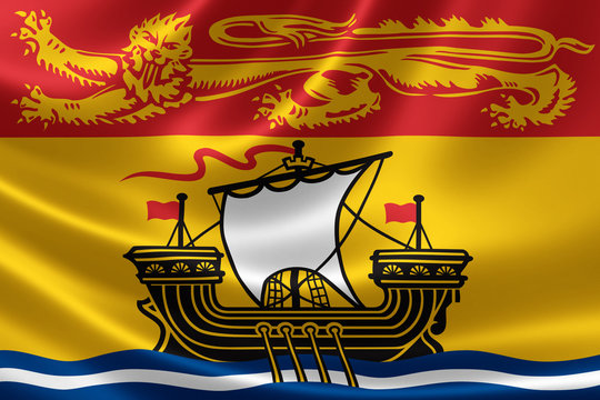 New Brunswick Provincial Flag of Canada