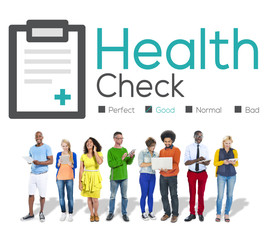Obraz premium Health Check Diagnosis Medical Condition Analysis Concept