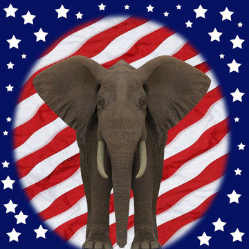 Republican Elephant.