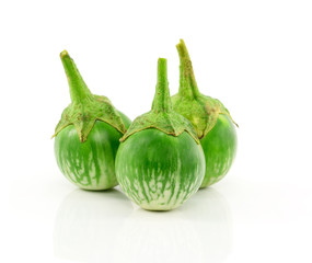 eggplant isolated on white background