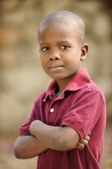 Handsome Little Haitian Boy