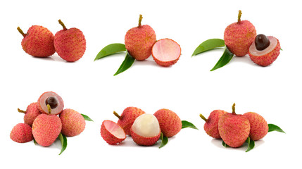 collection of 6 lychee images