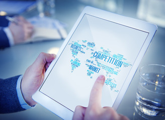 Competition Market Global Challenge Contest Concept