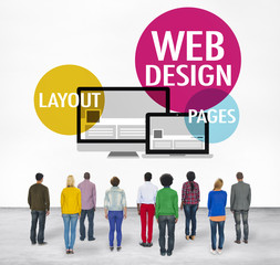 Web Design Content Creative Website Responsive Concept