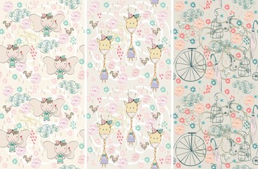 Fototapeta premium seamless pattern