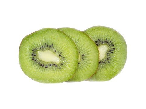 Slices of a kiwi