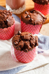 chocolate muffins