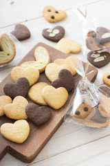 ハートのクッキー　ラッピング