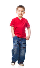 Fototapeta premium Little boy