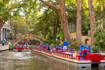 Tischdecke Flusswanderung in San Antonio Texas © f11photo