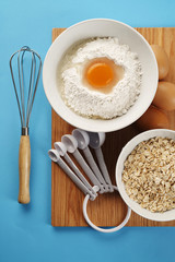 tools to make a cake