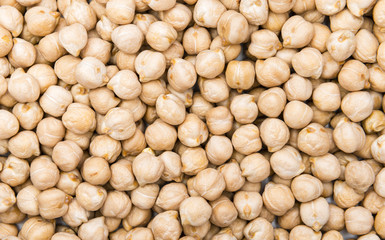 Chick Peas (macro shot)