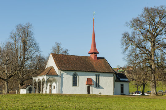 Schlachtkapelle ob Sempach, Luzern, Schweiz