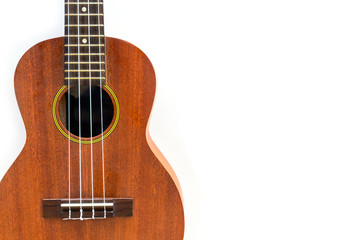 Obraz premium ukulele on white background