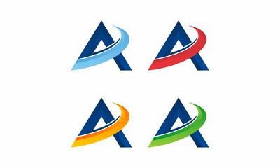 A Letter Company Logo Icon Universal