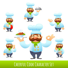 Cook Cartoon Characters