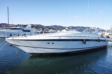 Fototapeta premium luxury yacht