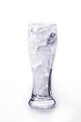 ice in a glass