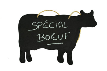 ardoise spécial boeuf