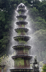 Fountain in the water Palace of Tirtagangga