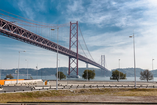 25th of April Bridge. Lisbon. Portugal