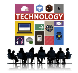 Technology Social Media Networking Online Digital Concept