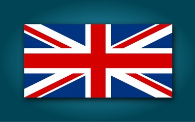 Flag of United Kingdom - Illustration