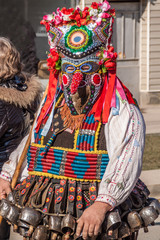 Colorful costumes and masks