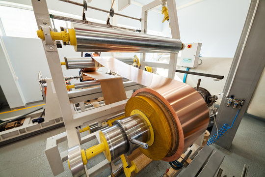 copper foil bending machine
